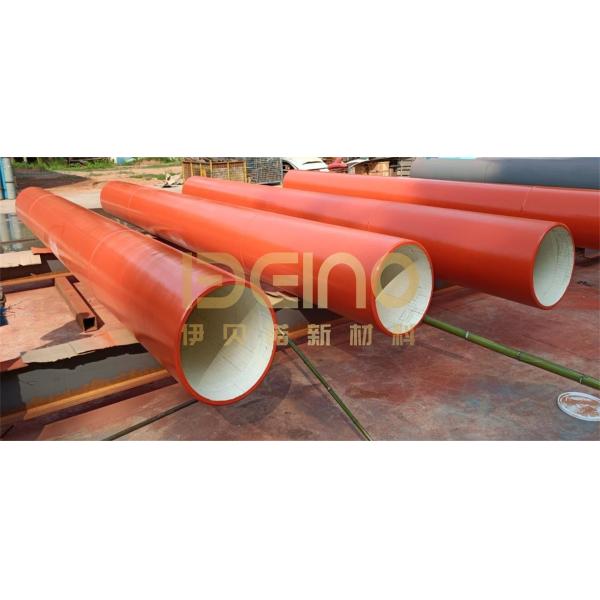 10mm Wear Resistant Ceramic Pipe Abrasion Resistance Alumina Ceramic Pipe
