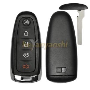 Quality Ford 5Buttons Smart Key Shell with Emergency Key Insert for sale