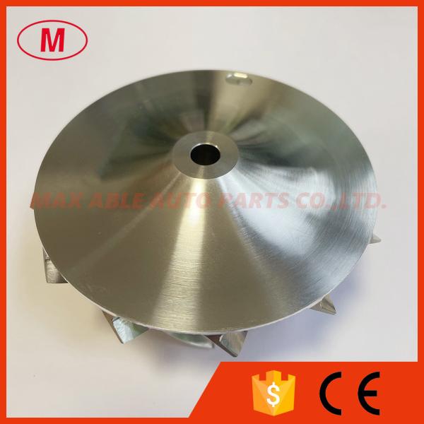 S300 69.66/93.35mm 6+6 blades high performance turbo milling/aluminum 2618/billet compressor wheel