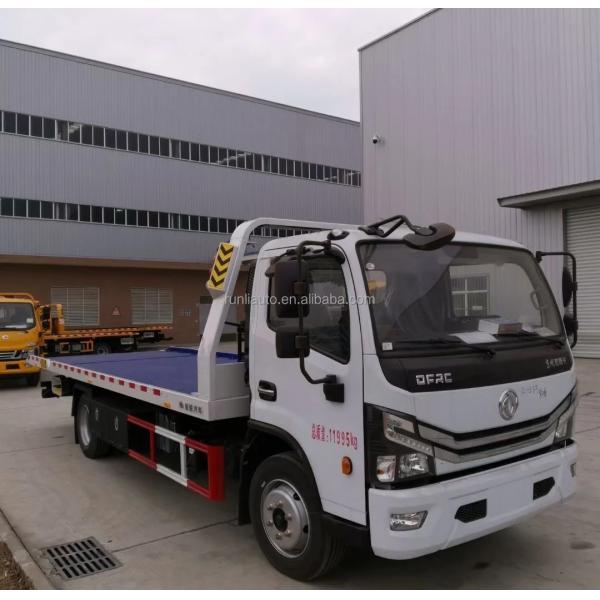 DFAC DongFeng Heavy Duty Tow Truck Wrecker Flat Bed Recovery Truck Tow Truck