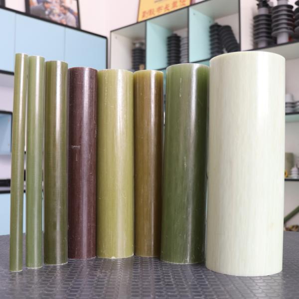 Composite Insulator Epoxy Resin Fiberglass Rod Epoxy Resin Fiberglass Pole Surge Arrester