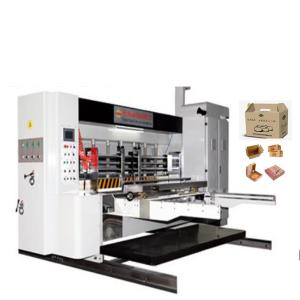 7.5kw Carton / Corrugated Box Die Cutting Machine With Cutting Precision Feed