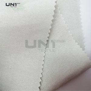 Shrink Resistant Fusible Necktie Woven Interlining Adhesive Wool Interlining