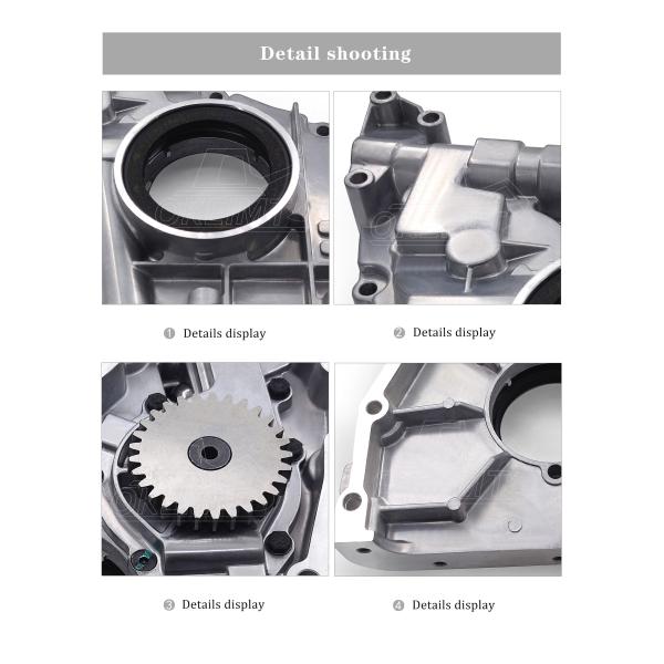 Komatsu Excavator Parts D8K Oil Pump Aluminum Die Casting