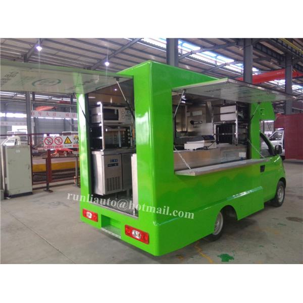 Custom Logo RHD Mobile Fast Food Truck In Malaysia Euro4 Emission Standard