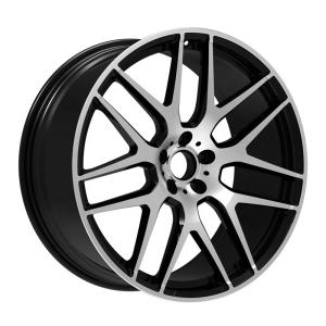 China Custom 18 19 20 21 22 23 24 inch forged wheels for Mercedes GLE G63 with Silver milled surface on sale