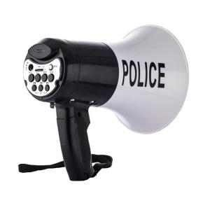 Intelligent 30W Rechargeable Megaphone for Armed Forces and Security Needs