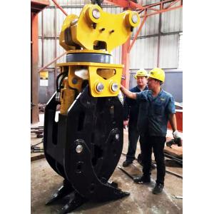Quality OEM Q690 Alloy Steel 50t Excavator Rotating Grapple for sale