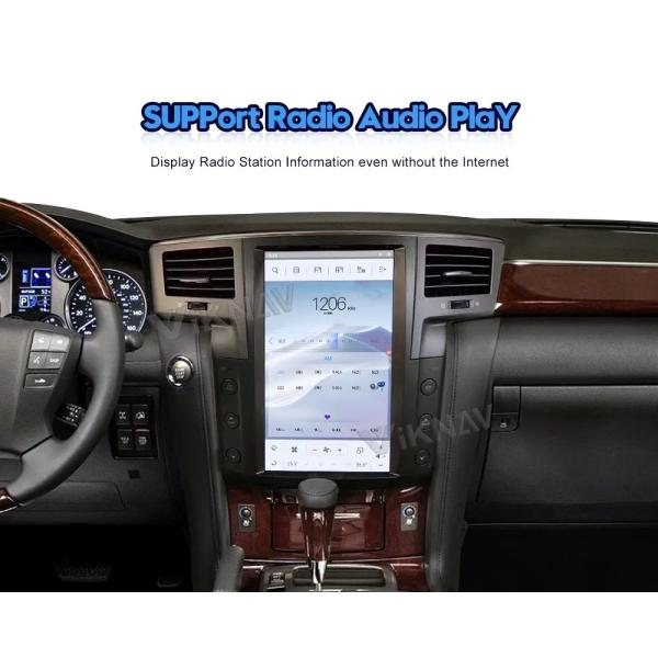 Hd 13.6 Inch Android Car Head Unit For 2007-2015 Lexus Lx570