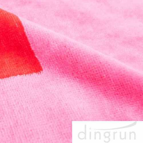 OEM Girl Design 100 Cotton Beach Towel Printing 70*140cm Extra Absorbent