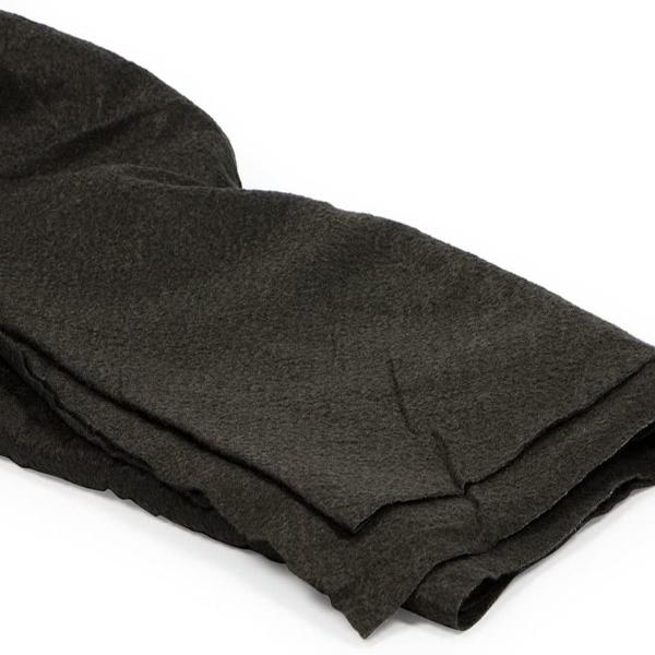 Contemporary Design Black Polyester Staple Fiber Needle Punched Nonwoven