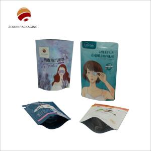 Customized Stand Up Plastic Packaging with Durable Zipper Top and Multi Layer