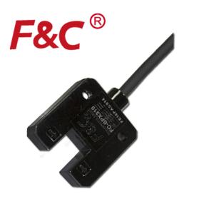 12V 10mm Sensing Infrared Slotted Optical Sensor NPN 4 Wire Photoelectric Switch