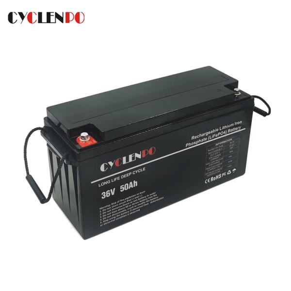Buy Marine / Boat ABS Shell 36v 50ah Deep Cycle LiFePO4 Battery at wholesale prices