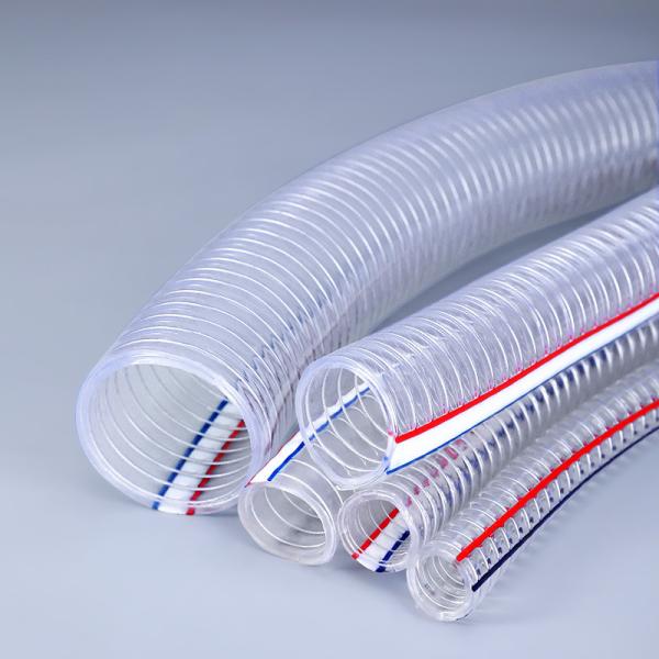 Water Suction PVC Steel Wire Reinforced Hose with Various Specifications Length