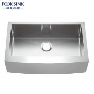 Nano PVD 33 Inch Apron Stainless Steel Kitchen Sink 1 Bowl
