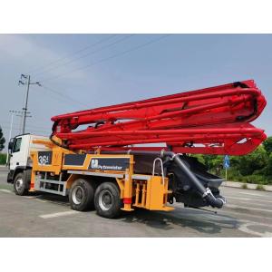 Used Concrete Pump Truck Benz Chassis 36 Meters Putzmeister Pump