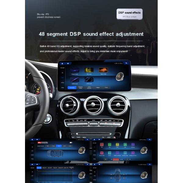 Mercedes Vito Android Radio Remote Control Car Head Unit Built In 360 DSP CarPlay