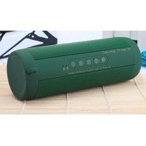Black / Blue / Red Waterproof Bluetooth Speaker With 1800mah Inside Battery