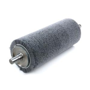 China Industrial Abrasive Silk Nylon Roller Brush For Metal Deoxidizing on sale