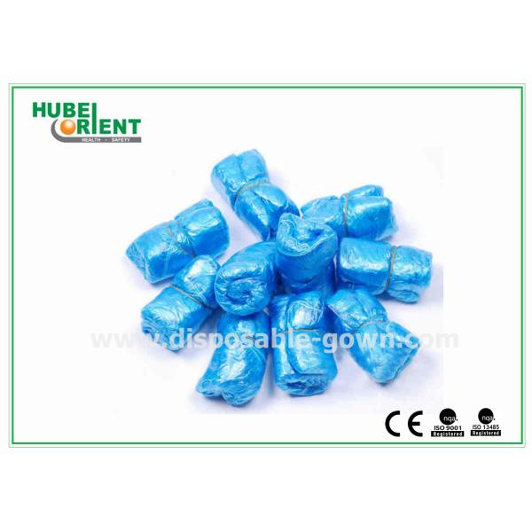 Laboratory Blue 3.2g Disposable Shoe Covers/Plastic Disposable Foot Covers Indoor