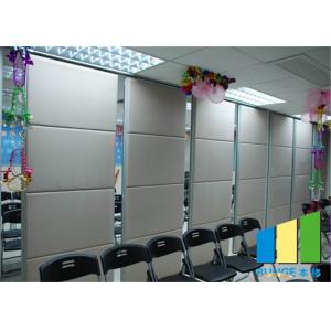 Interior Position / Finished Surface Movable Partition Walls MDF + Aluminum