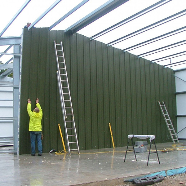 Aluminum Foam RAL Color Customized Glasswool Exterior Wall Sandwich Panel 64kg/M3 Density