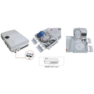 Quality plastic fiber distribution box GFS-16G, 16adaptor/1:16/2x1:8 PLC ,293X219X84mm,wall/pole-mounted,IP65,,supporting uncut for sale