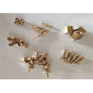 Power Coating Customized KTL CNC Turning Copper Machined Parts