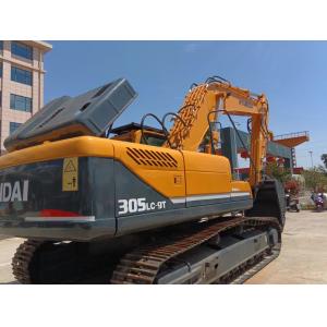 30500 KG Machine Weight Hyundai305LC-9 Crawler Excavator 215 kw Used Hyundai