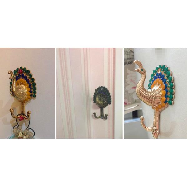 High quality classical customized metal zinc alloy curtain hooks for home decorations