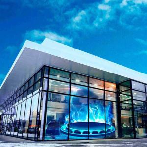 Led Transparent Display Pixel Pitch 4-8mm With High Permeability And Optical