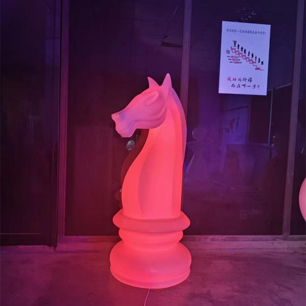 Seahorse Shape Change Color Garden Light Rechargeable Plastic Led Light