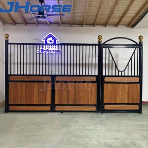China Steel Galvanized Bamboo European Horse Stalls 10ft 12ft 14ft on sale