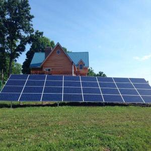 On/Off Grid 100KW Hot Dip Galvanized Steel Ground Plant Piles For Solar Power