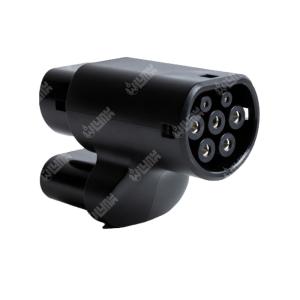 Electric Car Charger Type 2 Ccs Combo 2 Connector 80a 125a 150a 200a 1000vdc Ccs2 to Type2 Ev Plug Adapter