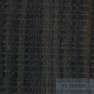 Engineered Wood Veneer Rough Grain Wood Veneer Top A / B Grade
