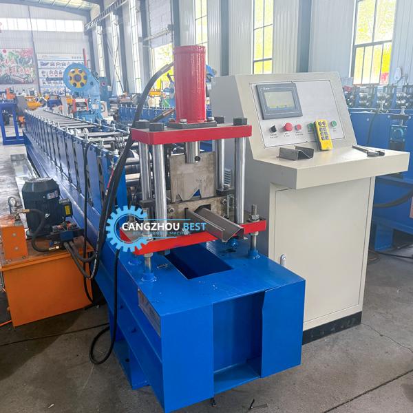 Upright System Customized Z Shape Contact Part Roll Forming Machine