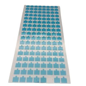 Blue PE Protective Film No Residual Low Adhesive Electrostatic Protective Film