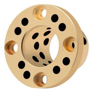 Self Lubricated Bronze Oilless Graphite Washers Anti Friction