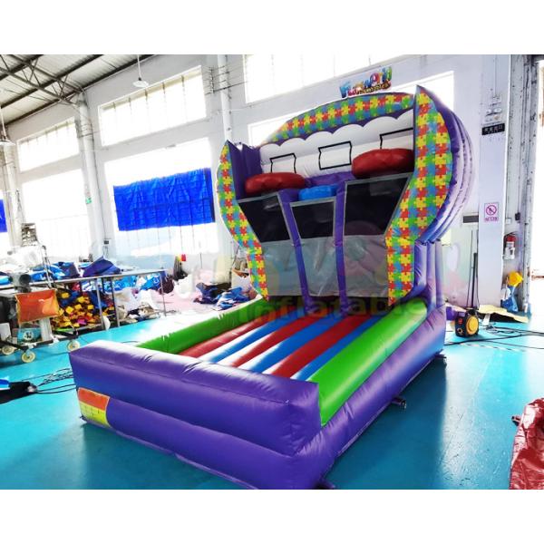 Buy Commercial Shooting Ball Toss Inflatable Sports Games Basketball Goals at wholesale prices