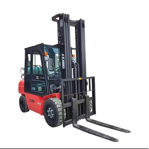 Propane LPG And Gasoline Gas Forklift 3.5 Ton 3 Ton 2.5 Ton 2 Ton With Cabin