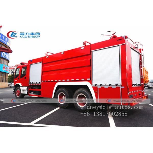 Isuzu Cxa 6X4 Left Hand Drive 10000L Fire Fighting Truck