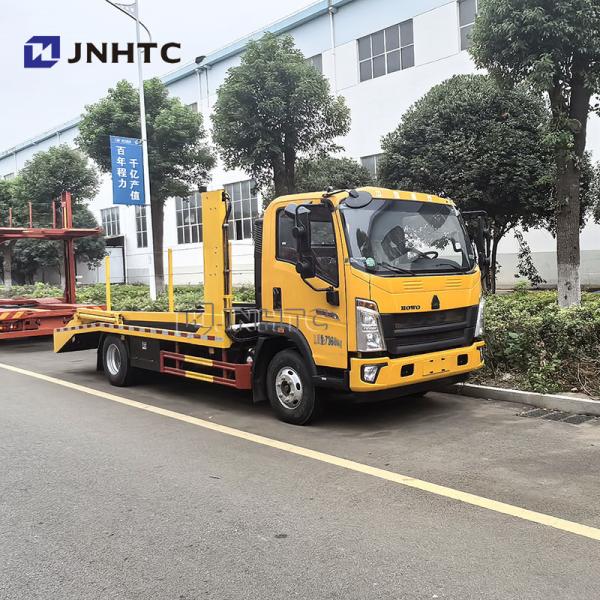 Buy HOWO Light Double Deck Flatbed Road Rescue Wrecker Tow Truck For Sale at wholesale prices