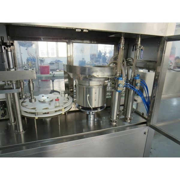 YIMUPACK YMF4C1 Integrated Automatic Filler & Capper: Precision Packaging System