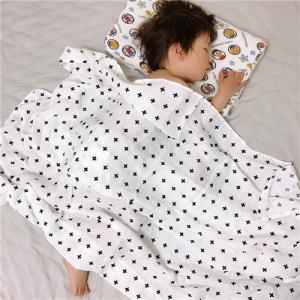 China Easy Care Muslin Receiving Blankets Machine Washable Durable Wearable on sale