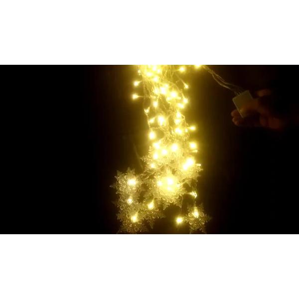 Buy Winter Christmas Hanging Snowflake Decorations Glittery White Snowflake for Christmas Holiday New Year Party Home Decorations at wholesale prices