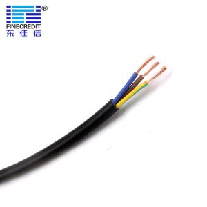 0.5mm2 H03VV-F Flexible Industrial Electrical Cable PVC Insulated VDE Certificat