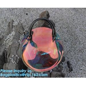 eco friendly teen fashion clear PVC handbag, Plastic PVC Handbags for Women,