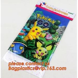 Birthday tablecloth Cartoon kids happy birthday party plastic tablecover